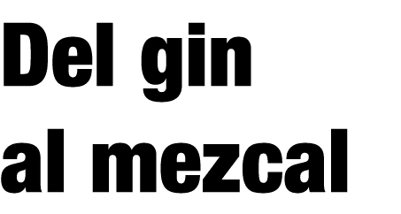 Del gin al mezcal
