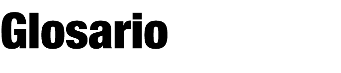 Glosario