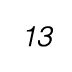 13